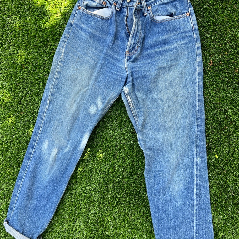VINTAGE GAP. Classic Blue Denim Jeans
